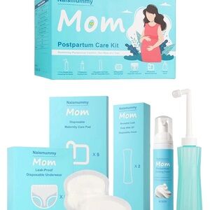 Mom Disposable Maternity Care Pad – Light Blue